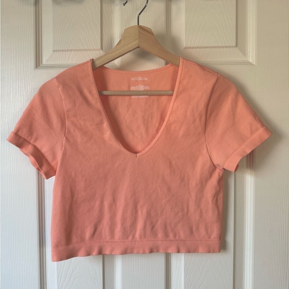 Wild Fable Ribbed Crop‎ Top